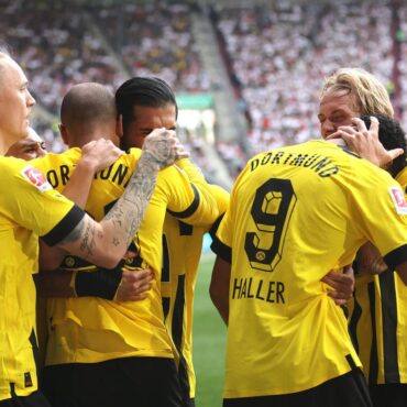 Dortmund holt sich die Spitze der Tabelle